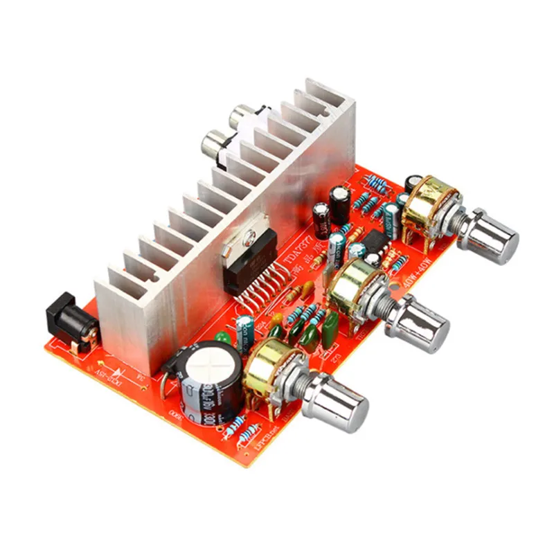 DC 12V TDA7377 аудио усилитель мощности стерео 2 0 ch 40w + RCA тройной бас регулируемый |