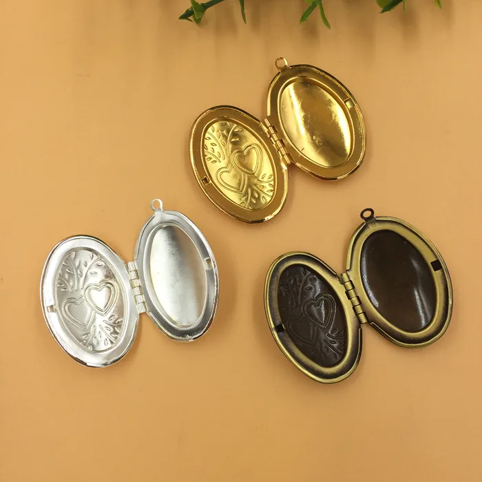 10 шт. 26*41 мм Металлическая Медь Античная бронзовая Щетка KC Золотой Серебристый