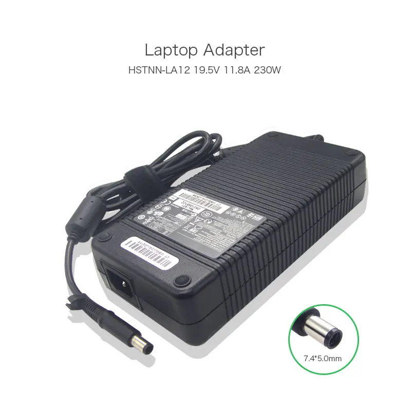 

Натуральная 19,5 V 11.8A 7,4*5,0 мм 230 Вт ноутбук адаптер переменного тока для HP 8460W 8560W 8570W 8740W HSTNN-LA12 PA-1231-66HH
