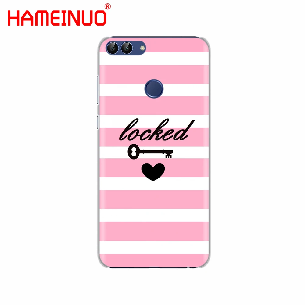 HAMEINUO plain pink girl print Cover phone Case for Huawei NOVA 2 2S 3e PLUS LITE P smart 2018 enjoy 7s mate 7 8 9 10 pro | Мобильные