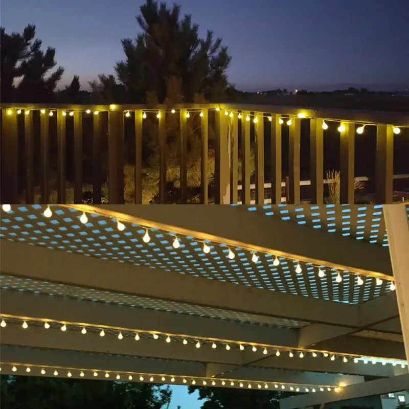 New Beautiful LED String Lights Warm White Ball Fairy Battery Powered Starry Bedroom Outdoor Decor | Лампы и освещение