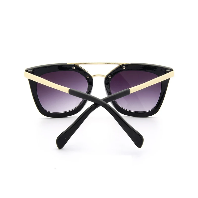 Iboode очки детские двухлучевой детей для маленьких мальчиков девочек UV400 защиты солнцезащитные очки большая затененная оправа Óculos gafas-де-сол