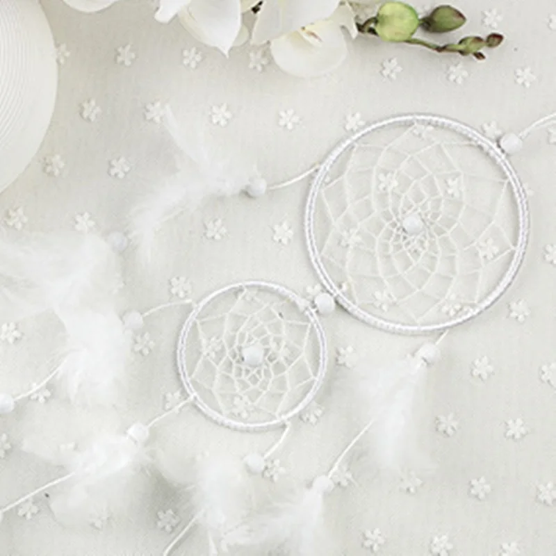 Ловец снов подвески белый веб перо амулеты Lucky Boho модные ювелирные изделия|jewelry