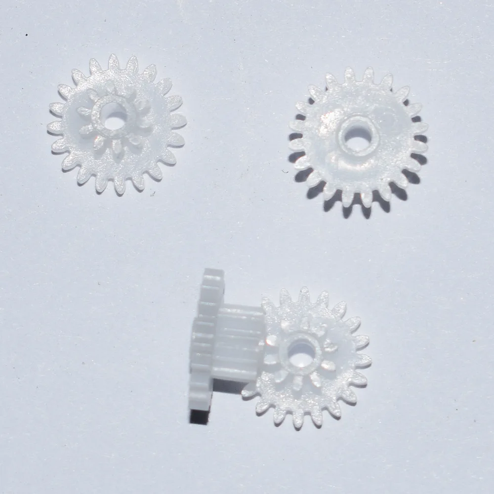 

10/100p 20+10T 2.1hole plastic gear dron rc car plane robot kids toys for boys diy baby accessories montessori juguetes GP20102B