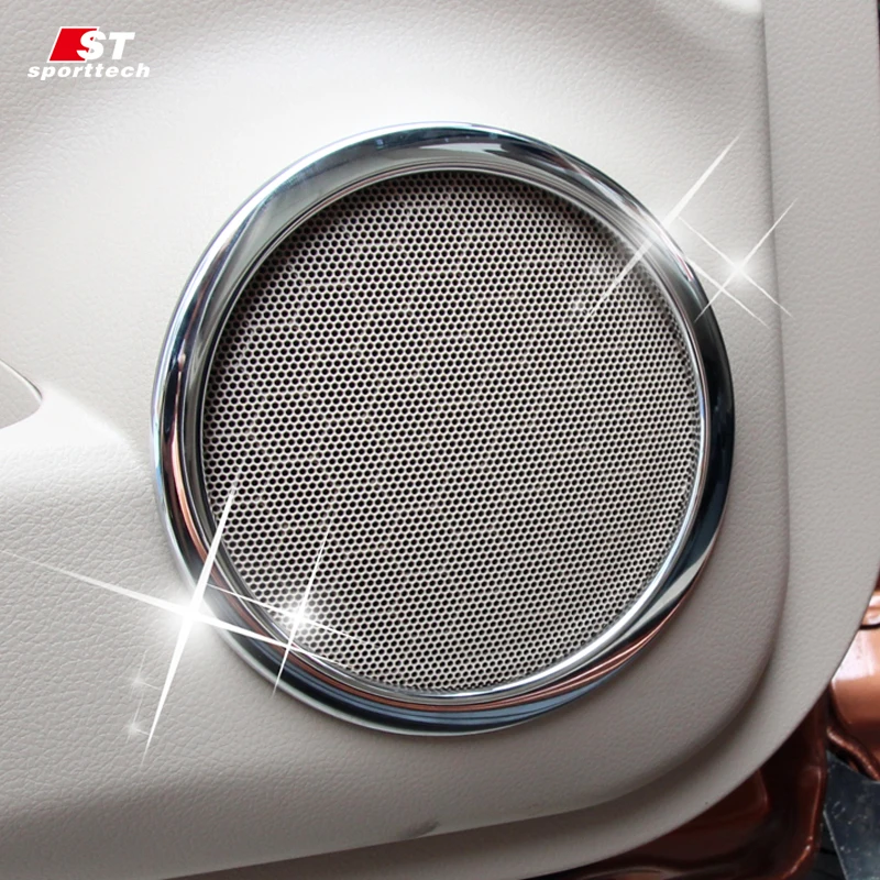 

Car Inner Sound Stickers For Nissan X-Trail Rogue Speaker Music Cover Audio Trim For Nissan X-Trail 2013-2019 Car Accessories