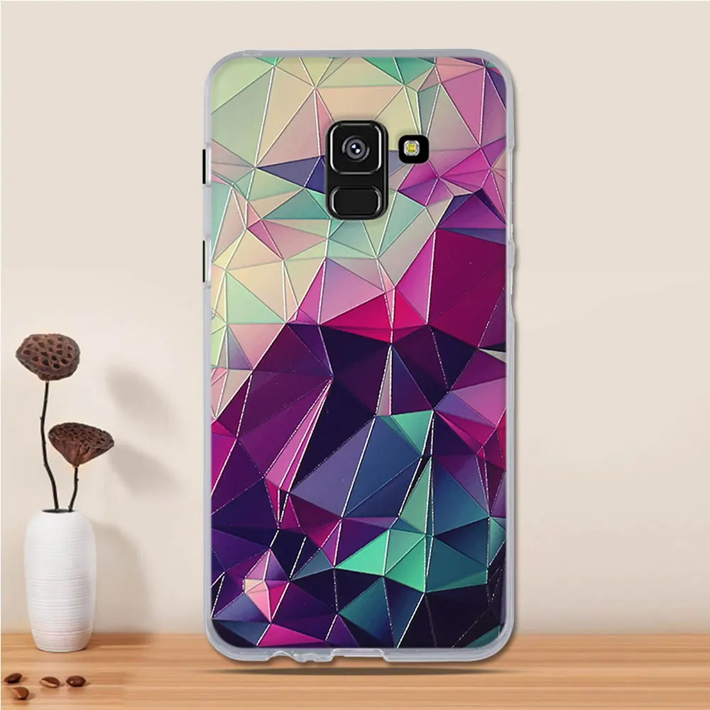 Чехол для Samsung Galaxy A6 2018 силиконовый мягкий чехол из ТПУ с аниме 3D чехол|Бамперы| |