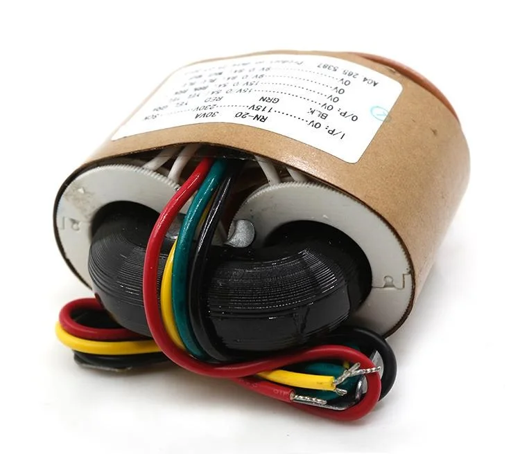220 V/115 V 30W R-Core трансформатор для усилителя предусилителя 9V* 2 15V* 2