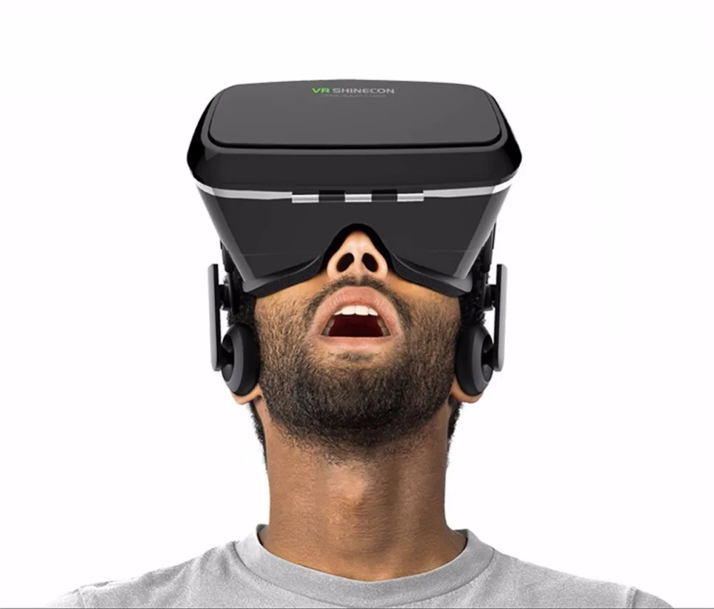 Moveksi VR shinecon 3D Стекло крепления головы виртуальной реальности Видео очки для 4 ~ 6