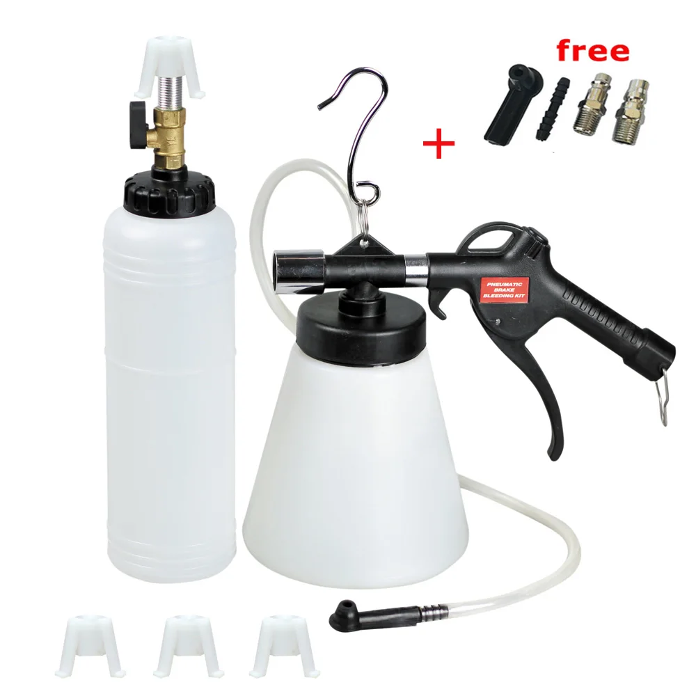 Пневматический тормозной инструмент для кровотечения жидкости автомобилей