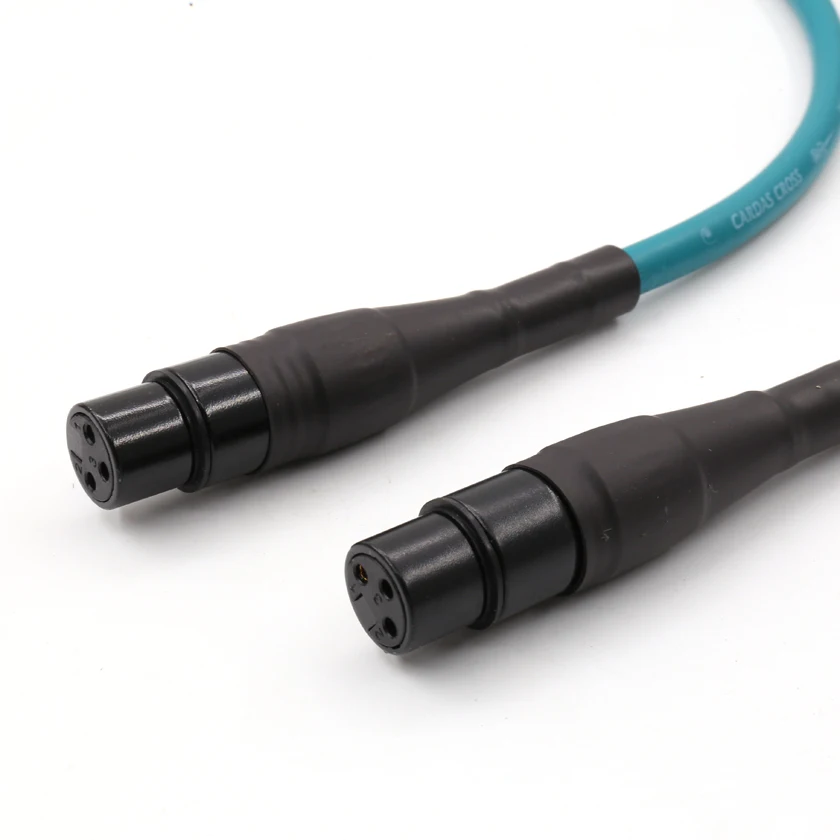 Пара Позолоченный разъем XLR Cardas Cross аудио соединительный кабель XLR|interconnect cable|cardas