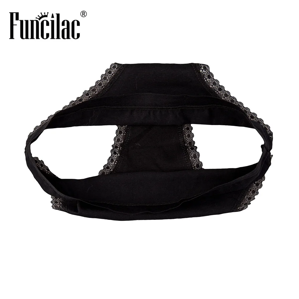 FUNCILAC женское нижнее белье кружевные хипстерские хлопковые трусики 5 шт./лот |
