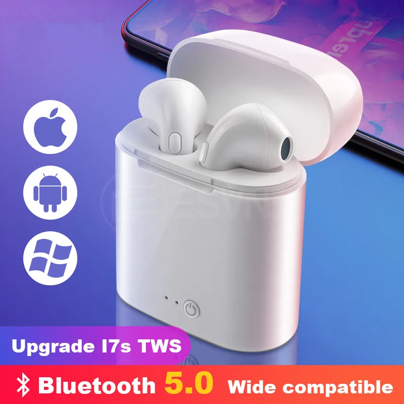 Беспроводные Bluetooth-наушники i7s tws гарнитура стереонаушники-вкладыши наушники с