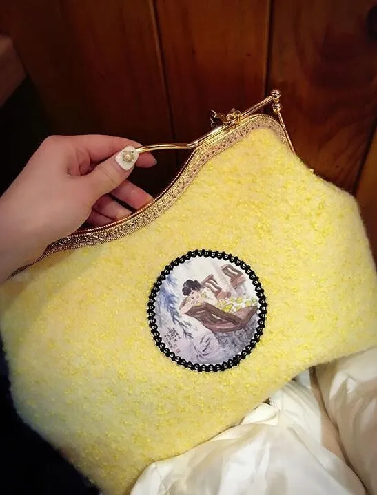 15*15 см хлопок холст ткань koren девушка кошка Лоскутное Ткань diy decora фиолетовый материал позиционирования ткань
