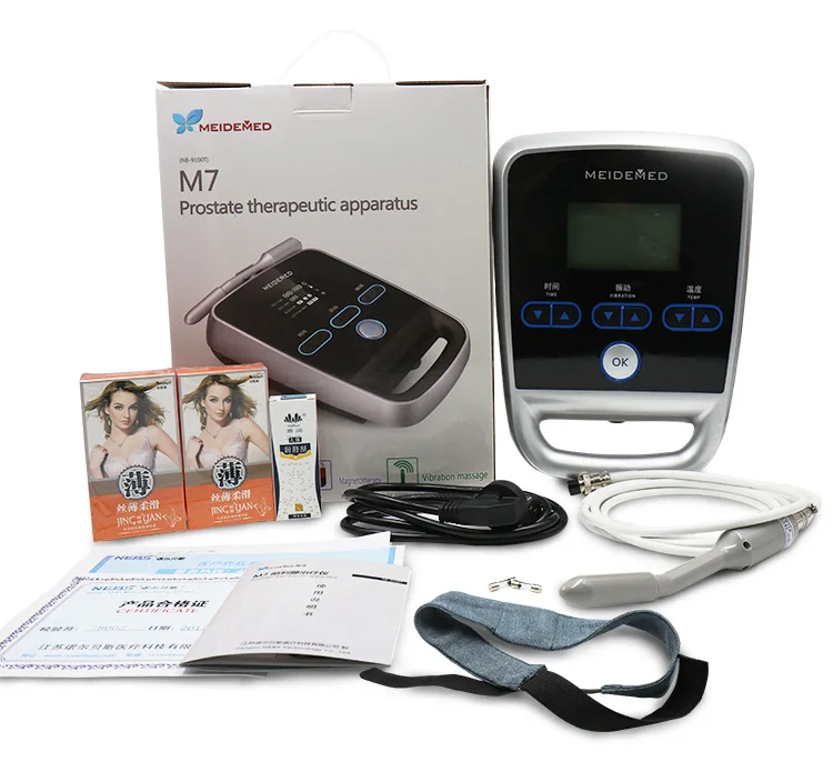 Prostatic Therapeutic Apparatus Male Reproductive System Repair Male Penis Exerciser Infertility Treatment Device - Цвет: Черный