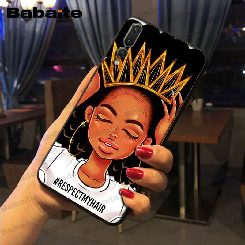 Babaite 2bunz меланин Poppin Aba аксессуары для телефона чехол huawei p20 pro p20lite p9lite nova 3i honor 8x mate20
