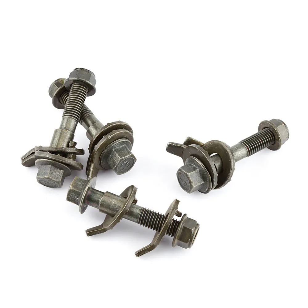 4 шт. Camber Kit Cam Bolt 14 мм транспортные средства сталь четыре колеса выравнивание