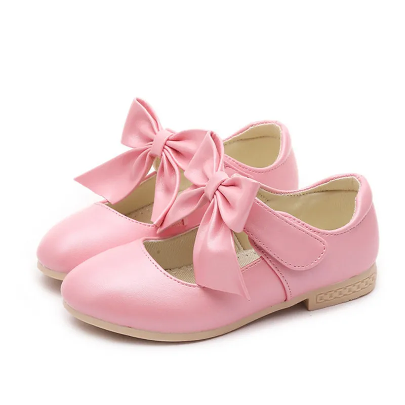 

NEW Spring Autumn baby girls shoes bowknot soft-soled baby shoes girls Kids leather shoes 9.5 10 11 11.5 12.5 13.5 1 2 3 3.5 4