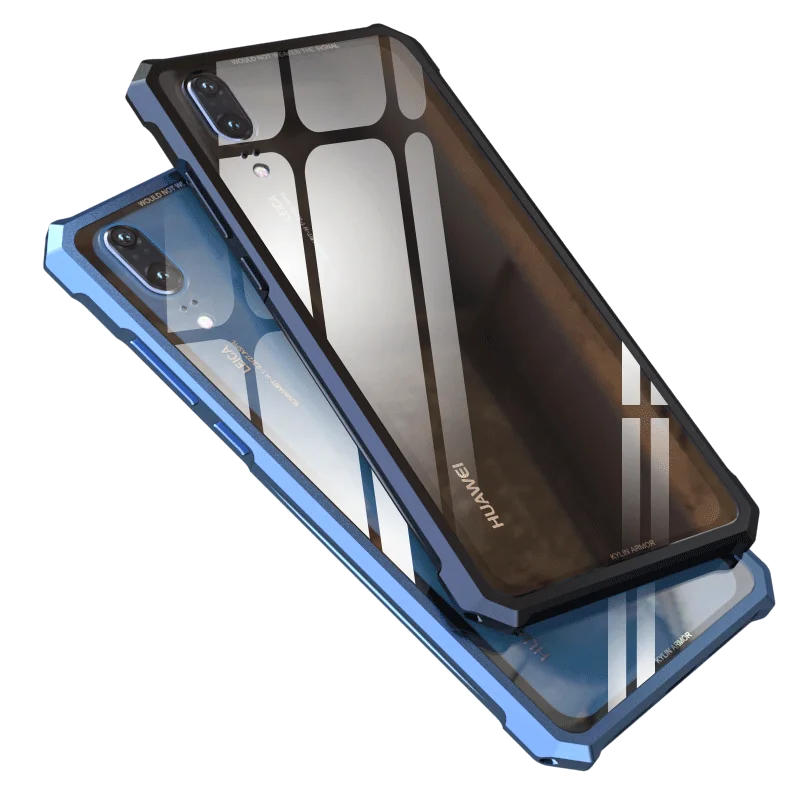 Для huawei P20 Lite защитный чехол самолета Бампер металлический винт сотовый телефон