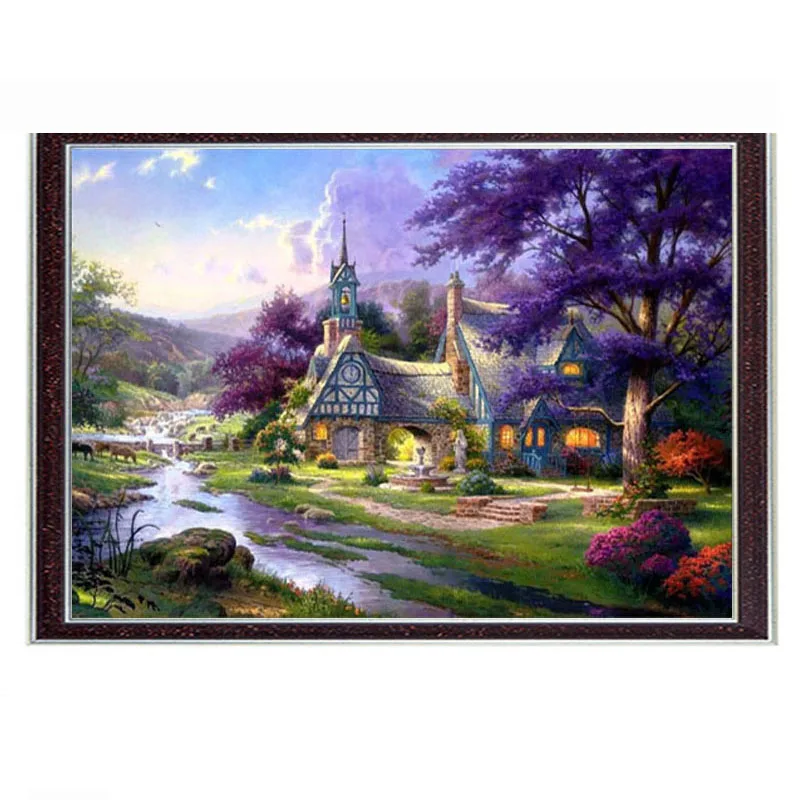 Набор для вышивки крестиком 14 карат набор сделай сам с вышивкой без рисунка