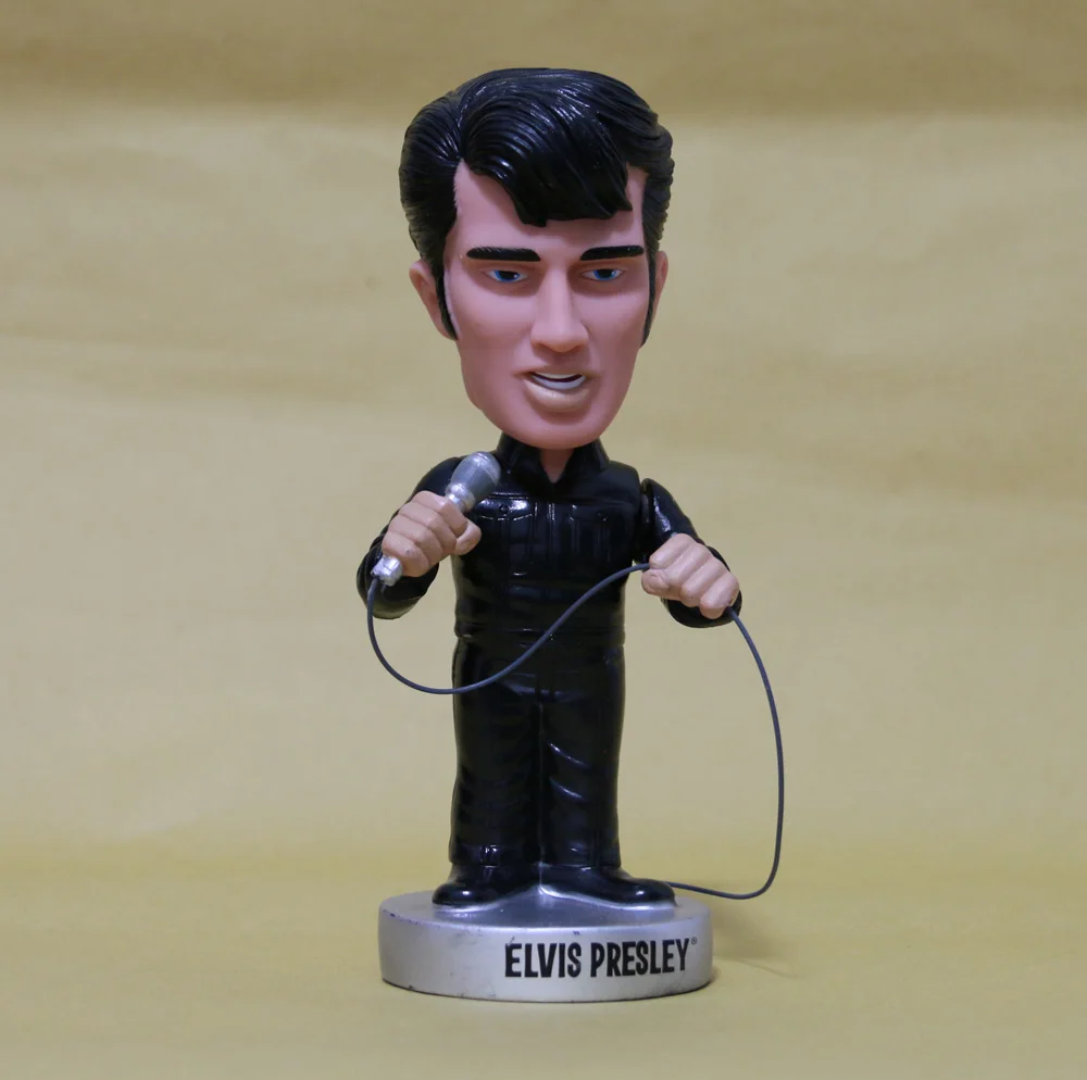 3 версии Super Rock Stars Elvis The King Bobble Head Jailhouse и 1957 год в золотом 2 Ver. Носочки для головы NECA