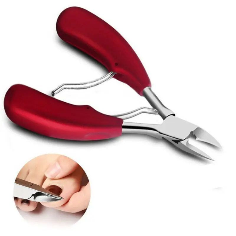 Pro Chiropody ножницы для ногтей кусачки для кутикулы Обрезной нож педикюр для густых ногтей Триммер плоскогубцы Маникюрный Инструмент