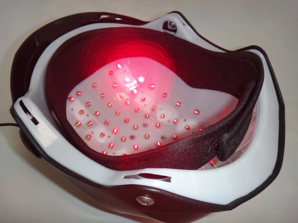 68 medical diodes prevent baldness treatment laser diode helmet with glasses+timer | Красота и здоровье