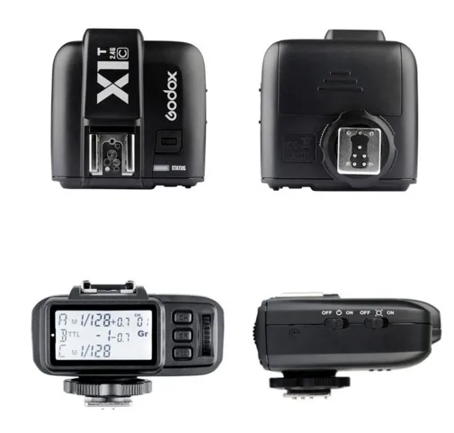 Godox X1 kit TTL 2 4G беспроводной триггерный передатчик вспышки и приемник для Canon Nikon Sony