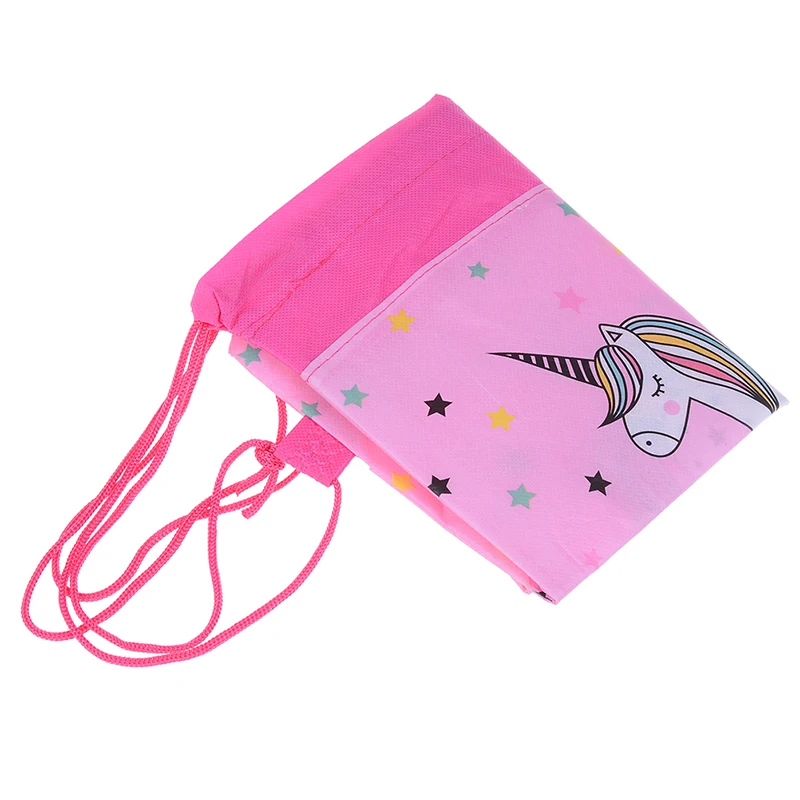 Сумка на шнурке в виде единорога сумки детская мультяшная тематика яркая Детская