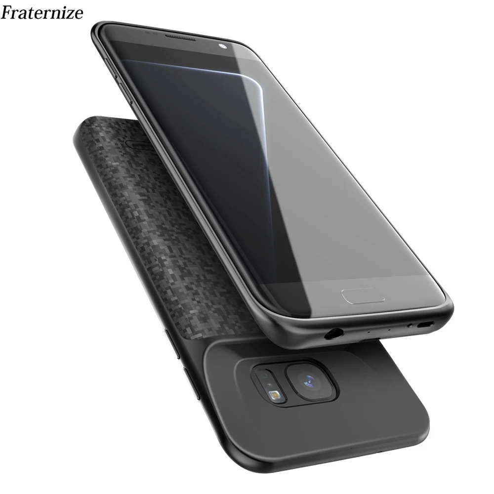 Чехол для зарядного устройства S7 для samsung Galaxy S7, Силиконовый противоударный чехол для зарядного устройства samsung S7 Edge, задняя крышка для зарядного устройства