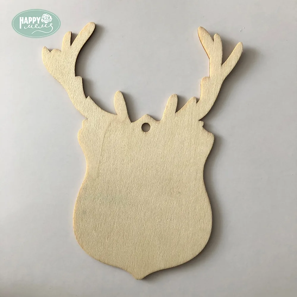 2018 новый стиль 6 шт. деревянная форма Рождество Moose DIY украшения для скрапбукинга