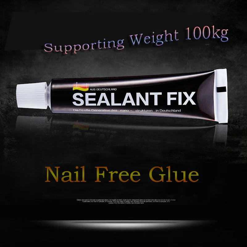 Высокопрочный быстросохнущий клей для ванной комнаты 6 мл водостойкий