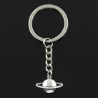 Новинка, модный брелок для ключей, 20x13 мм, подвески в виде планеты Сатурн и свечи, мужские украшения сделай сам, брелок для автомобильных ключей, кольцо-держатель, сувенир для подарка