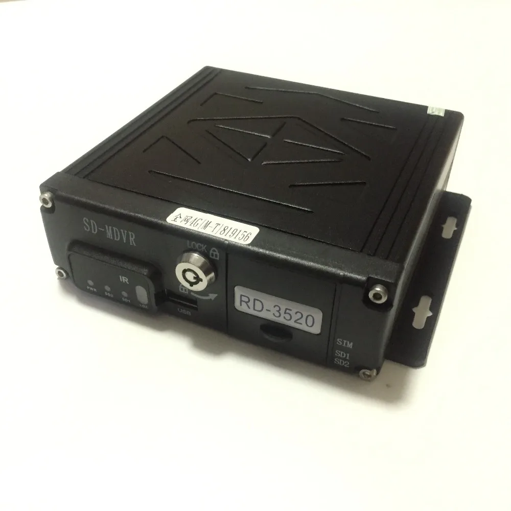 9 ''подголовник TFT lcd цветной монитор 4Ch автомобиль 3g gps Мобильный DVR видео рекордер+ 4 AHD 1200TVL камера кабель дистанционного управления Комплект