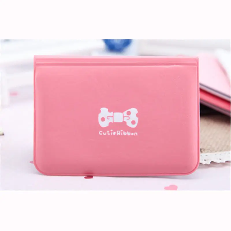 Женский кошелек с бантом для удостоверения личности и кредитных карт|wallet