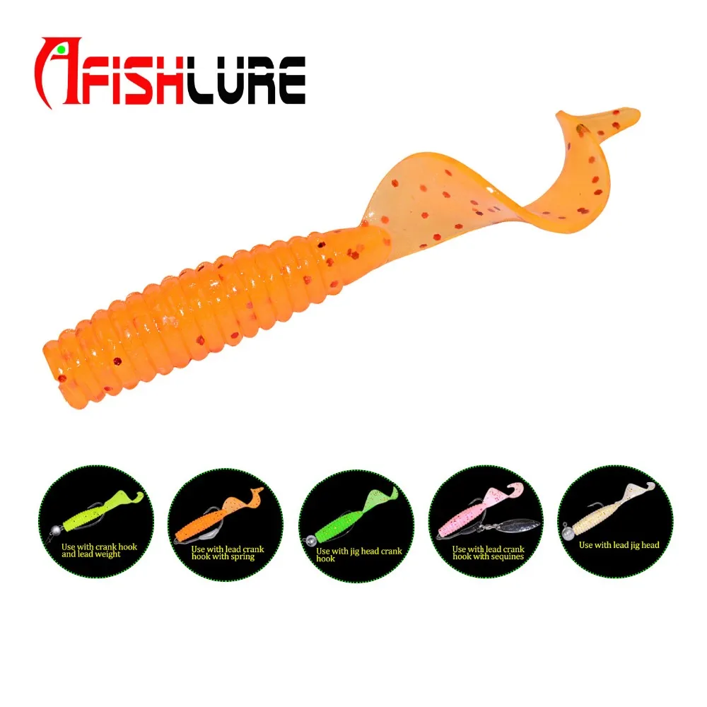 Светящиеся мягкие приманки 144 шт./лот рыболовная приманка фосфоресцирующий червь