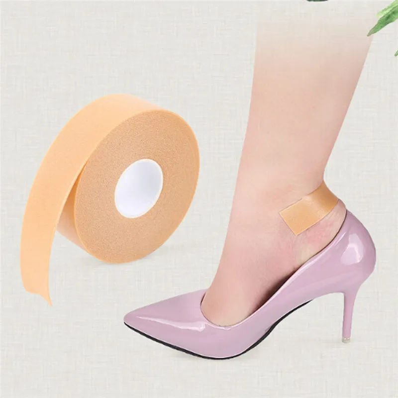 1Roll Women Heel Sticker Anti-wear 4.5m X2.5cm Waterproof Feet Paste Foot Care Brace Insole Pain Relieving Cushion New | Красота и
