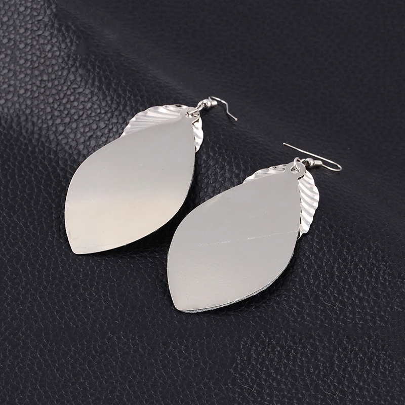 Европейские модные серьги в стиле панк большие полые матовые ушные барабанные