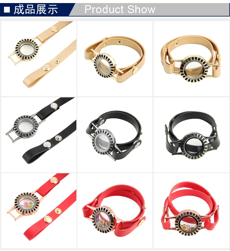 5 шт./лот 30 мм круглый браслет со стразами из сплава и стекла плавающий медальон