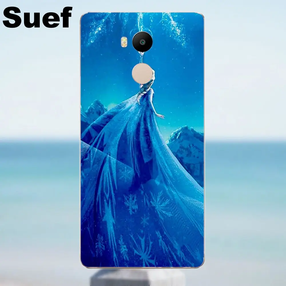 Suef для Xiaomi Redmi 4 3 3S Pro Mi3 Mi4 Mi4i Mi4C Mi5 Mi5S Mi Max Note 2 TPU чехол телефона Elsa | Мобильные