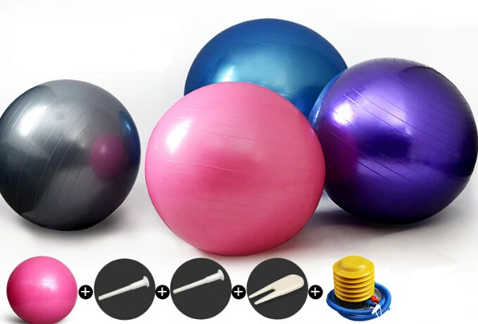 

PVC 75cm Big Size Yoga Pilates Ball Gym Exercise Practice Training Balls Indoor Therapy Massage Fitness Lose Weight