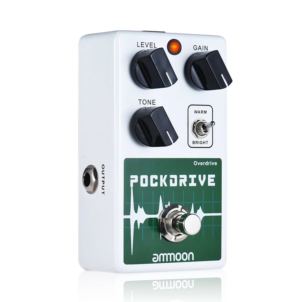 Горячая Распродажа Классические педаль для гитарного эффекта овердрайв с теплой
