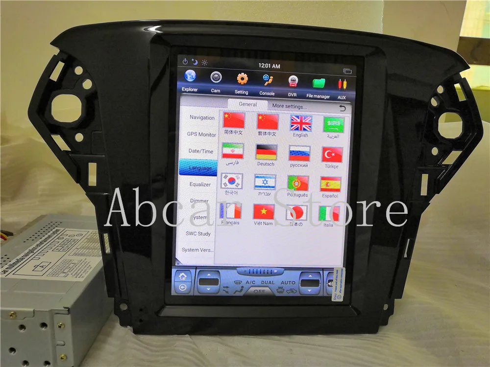 10," Tesla стиль Android 8,1 автомобильный dvd-плеер gps навигация для Ford Fusion Mondeo 2007- головное устройство стерео Мультимедиа Радио