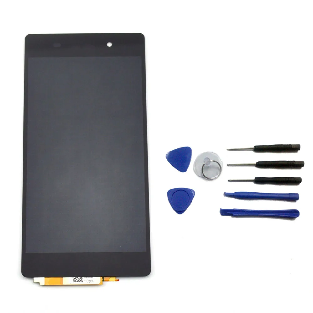 ЖК дисплей для Sony Xperia Z2 L50W D6502 D6503 дигитайзер сенсорного экрана в сборе + клей