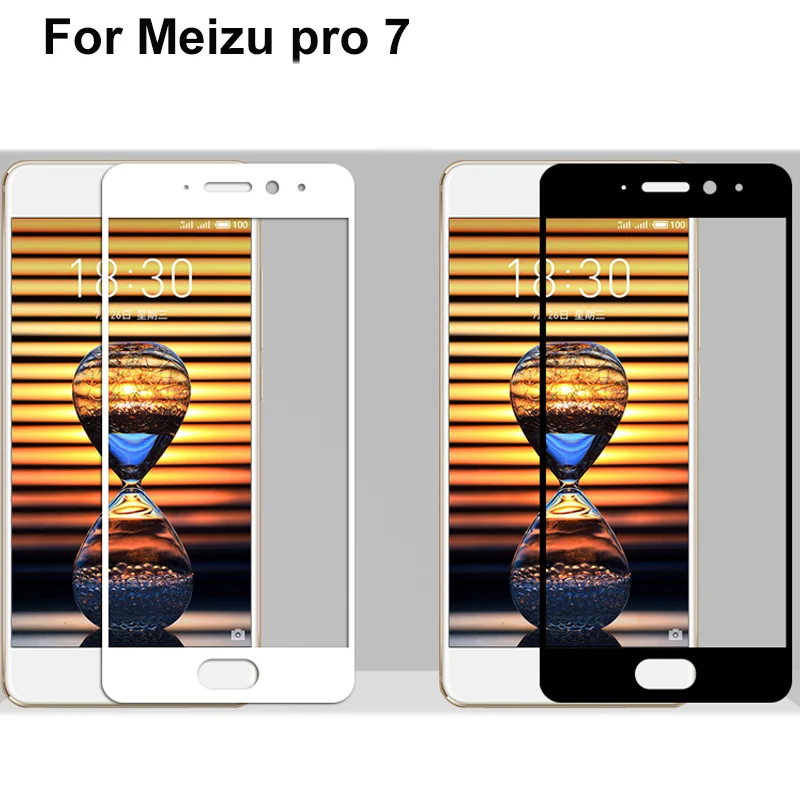 5 шт. ультратонкая защита экрана закаленное стекло для Mei zu Pro 7 Pro7 полная