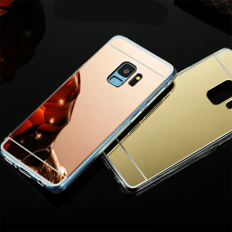 Чехол для Samsung Galaxy J3 роскошный зеркальный мягкий чехол J1 ACE J120 J5 J7 2016 A3 A5 A7 2017 J330 J530