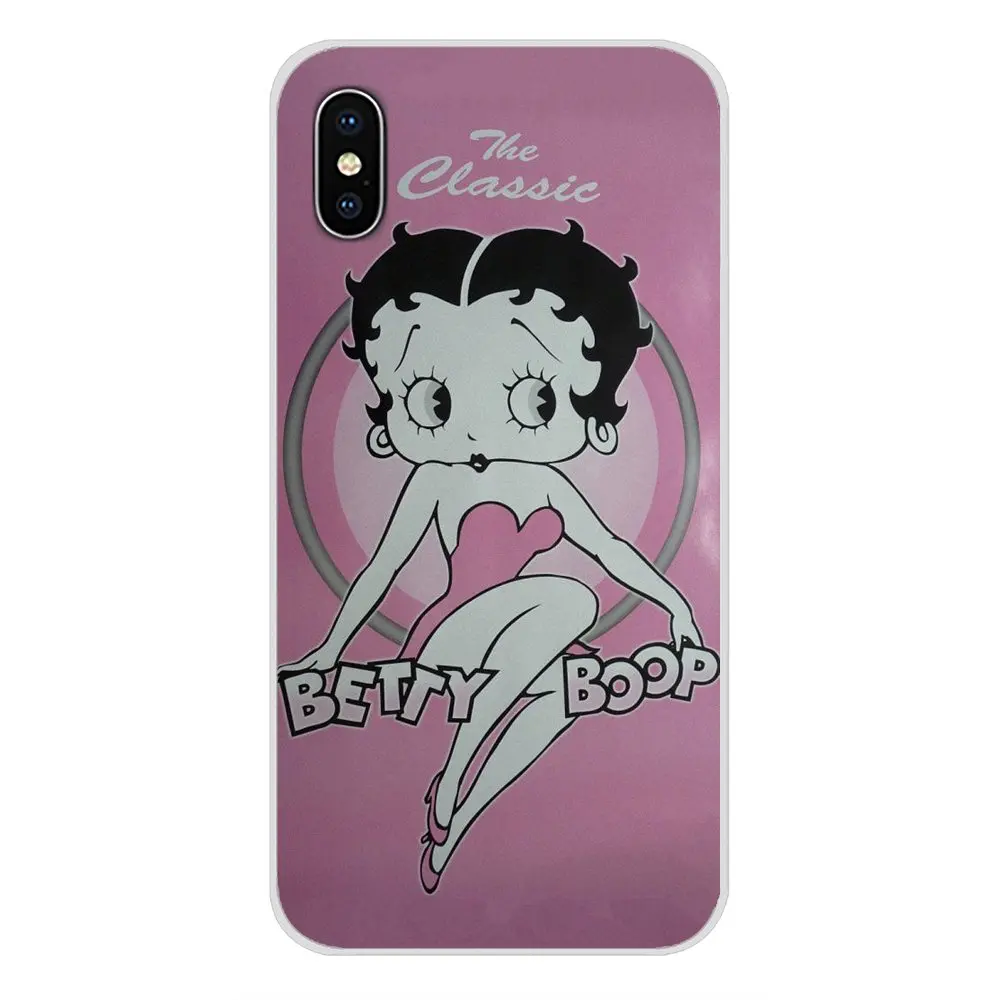 Аксессуары чехлы для телефонов Xiaomi Redmi 4A S2 Note 3 3S 4 4X 5 Plus 6 7 6A Pro Pocophone F1 Betty Boop |