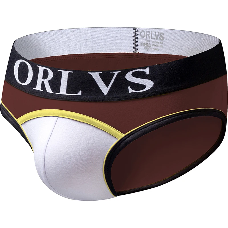 ORLVS 2019 мужские сексуальные трусы-брифы трусы из хлопка нижнее белье cueca бикини
