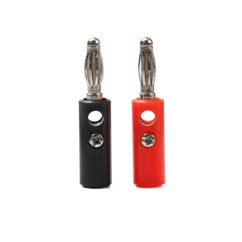 10 шт./компл. разъем типа банан 4 мм адаптер для видеоколонок аудиоразъем провод