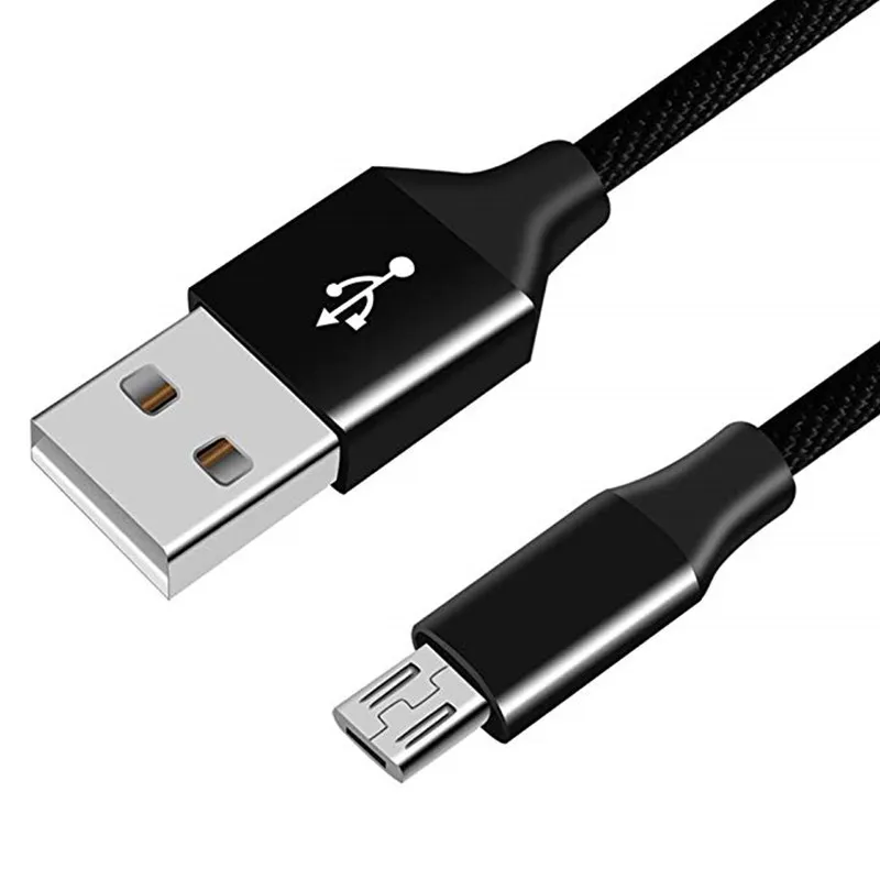 Микро USB кабель 1 м для зарядки нейлоновый мобильный телефон Android адаптер зарядное