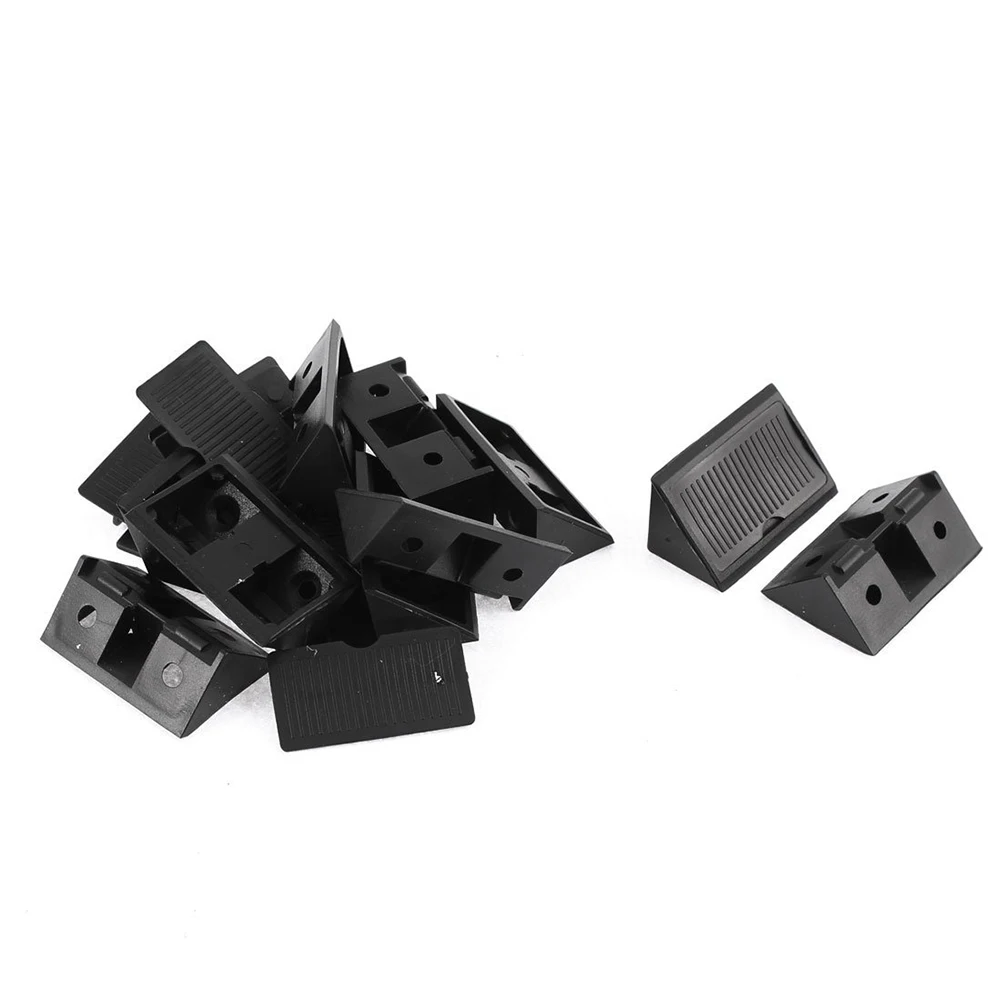 Пластиковый мебельный шкаф 90 градусов Угловые скобки скобы 10 шт | Обустройство
